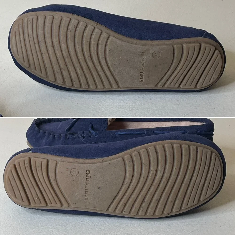 EMU Australia Amity Kids Youth Moccasin Slippers Size Kids 1